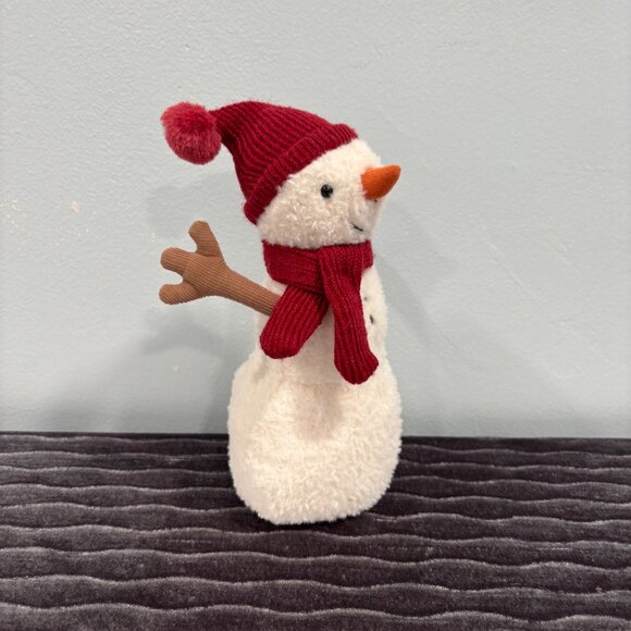 RARE Jellycat Teddy Snowman BNWT - Picture 4 of 7
